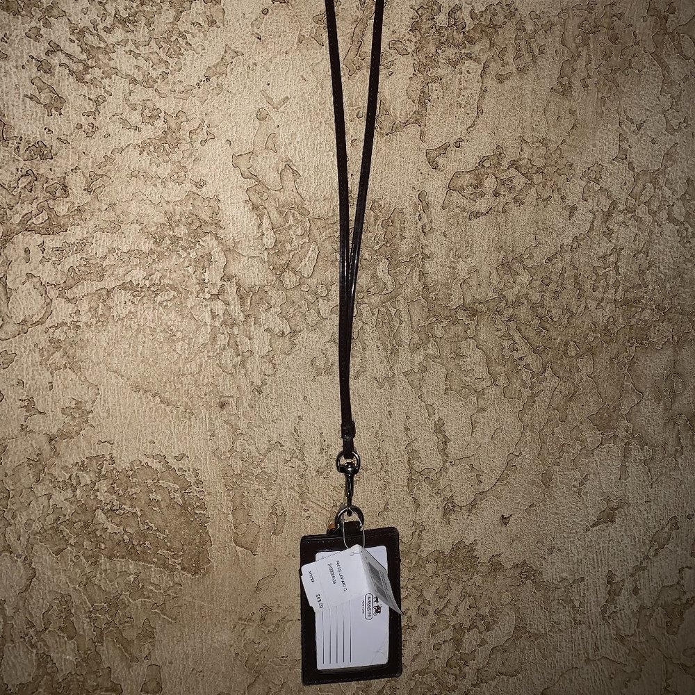 NWT Coach Lanyard